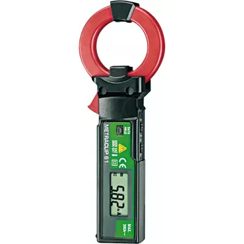 GMC Instruments METRACLIP 61 Digitales AC-Leckstrom-Zangenmessgerät, 0,001 mA bis 300 A, True RMS, 40 mm Backenöffnung