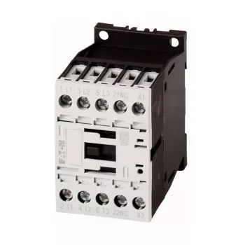 EATON Moeller DILM9-01 24 V DC 3-poliges Schütz, 9 A, 4 kW, 1 NC Hilfskontakt, Schraubanschlüsse, Hutschienenmontage