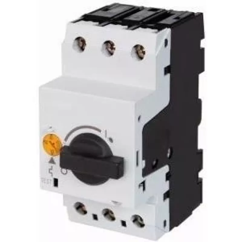 EATON PKZM0-10 Motorschutzschalter, 3-polig, 6,3-10 A, 4 kW, Drehknopf