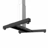 Kindermann Boden-Gleiter Set für DisplayLift mobil – 4-teiliges Stand-Konvertierungsset, Schwarz