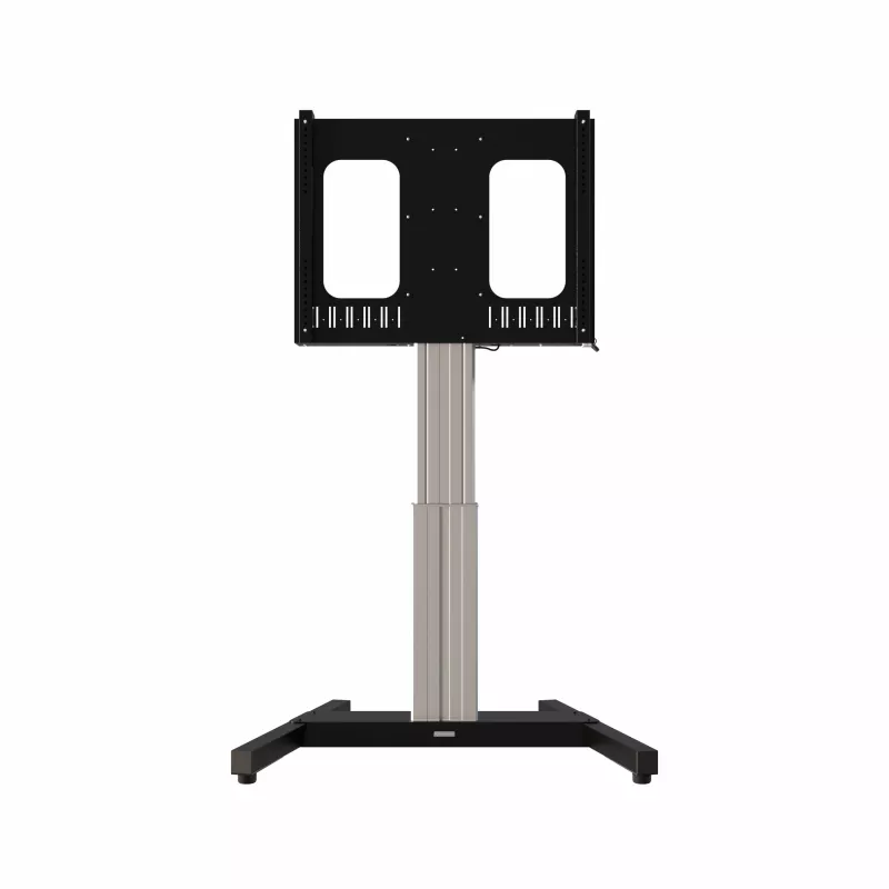 Kindermann Boden-Gleiter Set für DisplayLift mobil – 4-teiliges Stand-Konvertierungsset, Schwarz