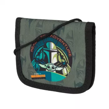 McNeill Star Wars The Mandalorian Brusttasche – Schwarz & Grau