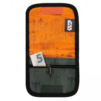 McNeill Star Wars The Mandalorian Brusttasche – Schwarz & Grau