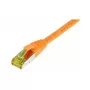 SYNERGY21 S217692 CAT6A S/FTP Patchkabel RJ45, 7,5 m, Orange, LSZH, 500 MHz, 10 Gbit/s