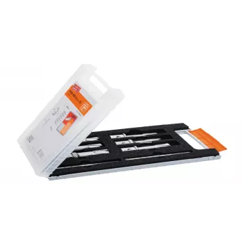 FEIN Best Of Kernbohrer-Set 8-teilig, 12-22 mm, Hartmetall, 35 mm Schnitttiefe, QuickIN