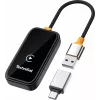 TechniSat Technicast 100 Kabelloser CarPlay- & Android-Auto-Adapter – Schwarz, USB-C, Plug & Play