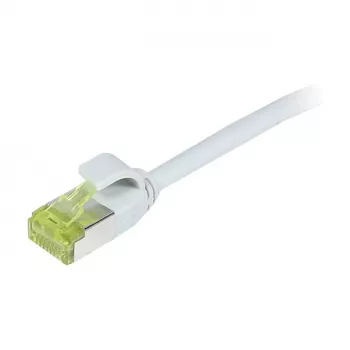SYNERGY21 S217902 CAT6A S/FTP Slim Patchkabel, RJ45, 0,5 m, Grau, LSZH, 500 MHz, 10G
