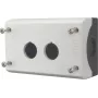 Eaton M22-I2 Leergehäuse für 2 Bedienelemente, Aufbaumontage, Lichtgrau RAL 7035