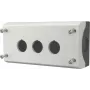 Eaton M22-I3 Aufputz-Gehäuse, 3 Ausschnitte, Grau RAL 7035, IP66/IP67/IP69K, 80x153x56mm