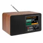Albrecht DR 863 DAB+ FM Digitalradio mit Bluetooth, Holzgehäuse, Farbdisplay, Akku