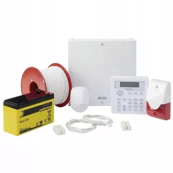 ABUS Terxon SX Verdrahtete Alarmanlage Zentrale mit 8 Zonen (AZAA10100)