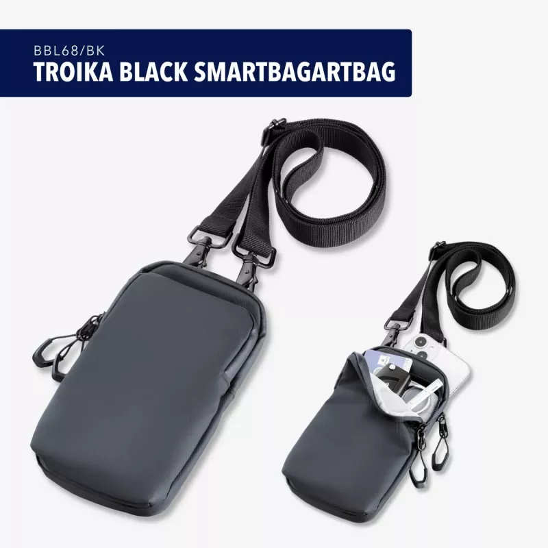 TROIKA BLACK SMARTBAG Smartphone-Umhängetasche BBL68/BK