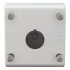 Eaton M22-I1 Aufputz-Leergehäuse, 1 Position, Grau RAL 7035, IP66, 80 x 72 x 56 mm
