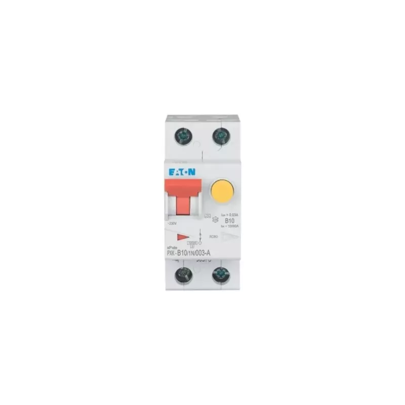 Eaton PXK-B10/1N/003-A RCBO 10A 30mA Typ A 1P+N 230V 6kA 2TE