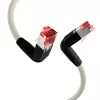 EFB Elektronik K4137GR.2 Cat.6A S/FTP LSZH Patchkabel, Draka UC900 TM21, 2x90 Grad, 2 m, Grau