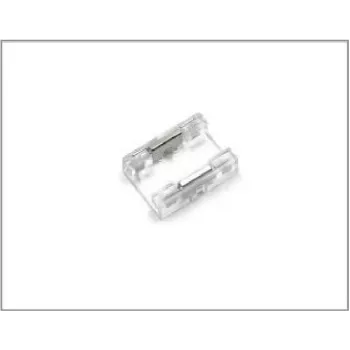 SYNERGY21 S21-LED-003F240175 COB LED-Streifenverbinder, einfarbig, 8 mm, IP20, lötfreies Clip-System, 2-polig, Weiß