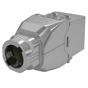 EFB Elektronik E-20096 RJ45 Keystone Slimline Cat.8.1 2000MHz abgeschirmtes Modul