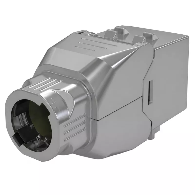 EFB Elektronik E-20096 RJ45 Keystone Slimline Cat.8.1 2000MHz abgeschirmtes Modul