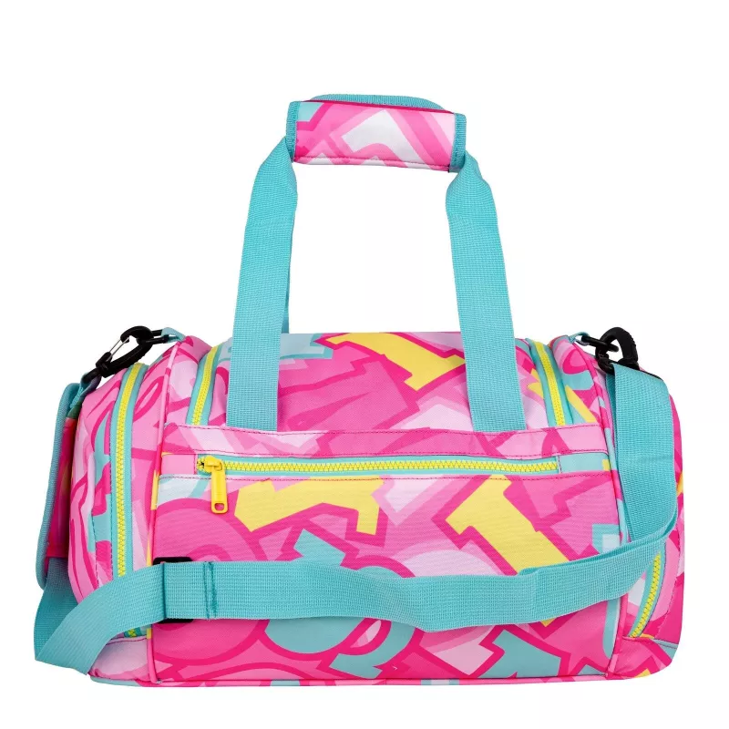 McNeill Disney Minnie Mouse Sporttasche, Pink/Rot, 16L, Polyester, Kinder