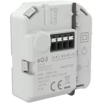 Homematic IP Unterputz-Schaltaktor 6 A (3er-Pack)