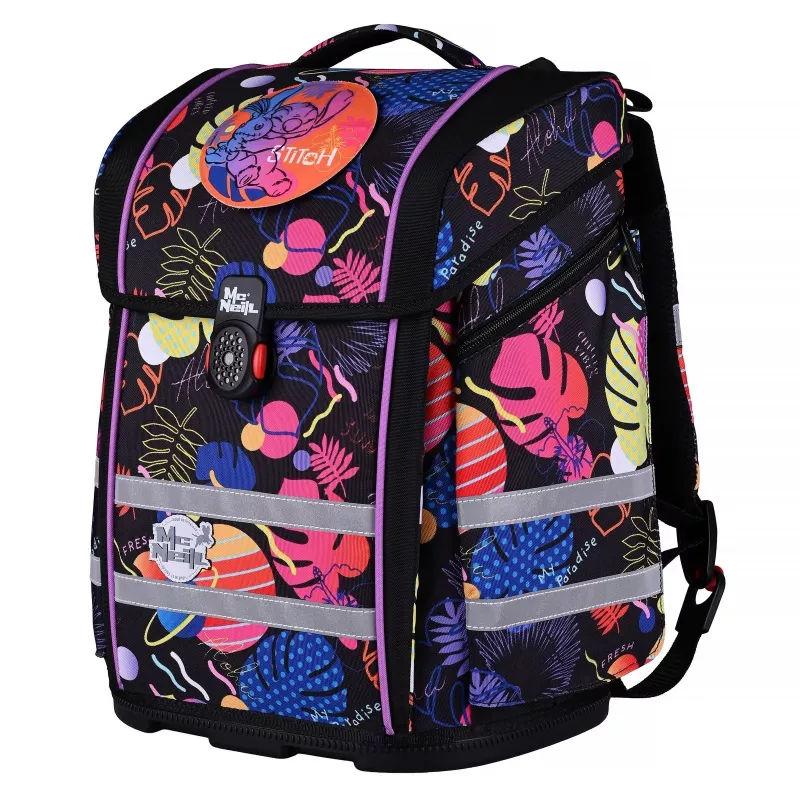 McNeill Schulranzen-Set PERFECTO 5-teilig Disney Stitch III