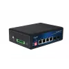 ALLNET ALL-SGI8104v3 Industrial Unmanaged Layer 2 Switch, 6 Port GbE, 4x GbE RJ45, 2x SFP, Lüfterlos, IP40