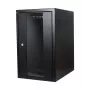 ALLNET 19 Zoll Wandgehäuse Vertikal T370 Schwarz SMH-Serie