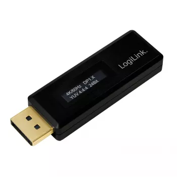 LogiLink CV0112 DisplayPort EDID Tester, Schwarz