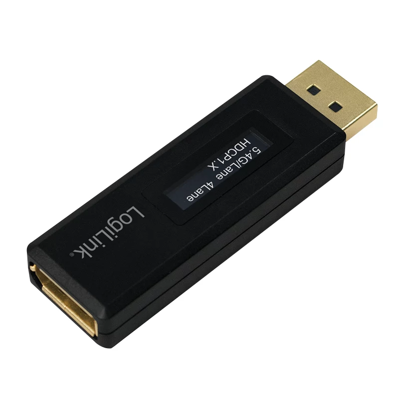 LogiLink CV0112 DisplayPort EDID Tester, Schwarz