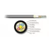 EFB Elektronik A-DQ(ZN)B2Y 4E 9/125µ G657.A1 PE Outdoor Glasfaserkabel, 4 Fasern, Singlemode, Schwarz, Loose Tube, Nagetierschutz