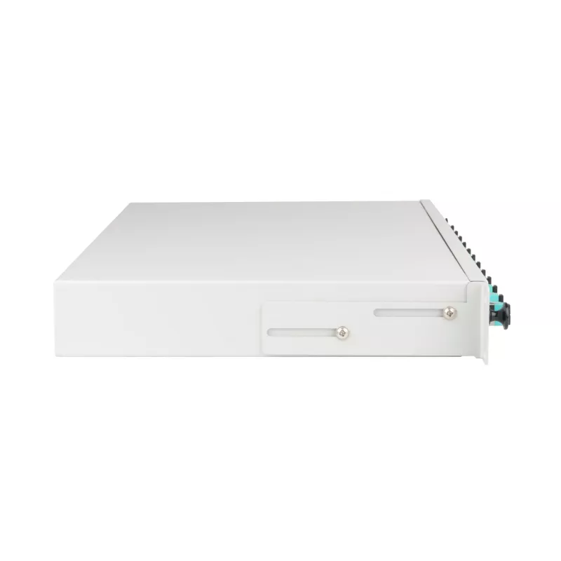 EFB Elektronik Spleißbox LC 50/125µ OM3 ausziehbar 24 Pigtails 12 Kupplungen