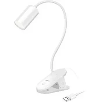 LogiLink LED-Schreibtischlampe mit Klemme, 3,8 W, Weiß