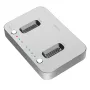 LogiLink USB 3.2 Gen2 Docking Station, 2-Bay, für M.2 NVMe SSD, Klon-Funktion