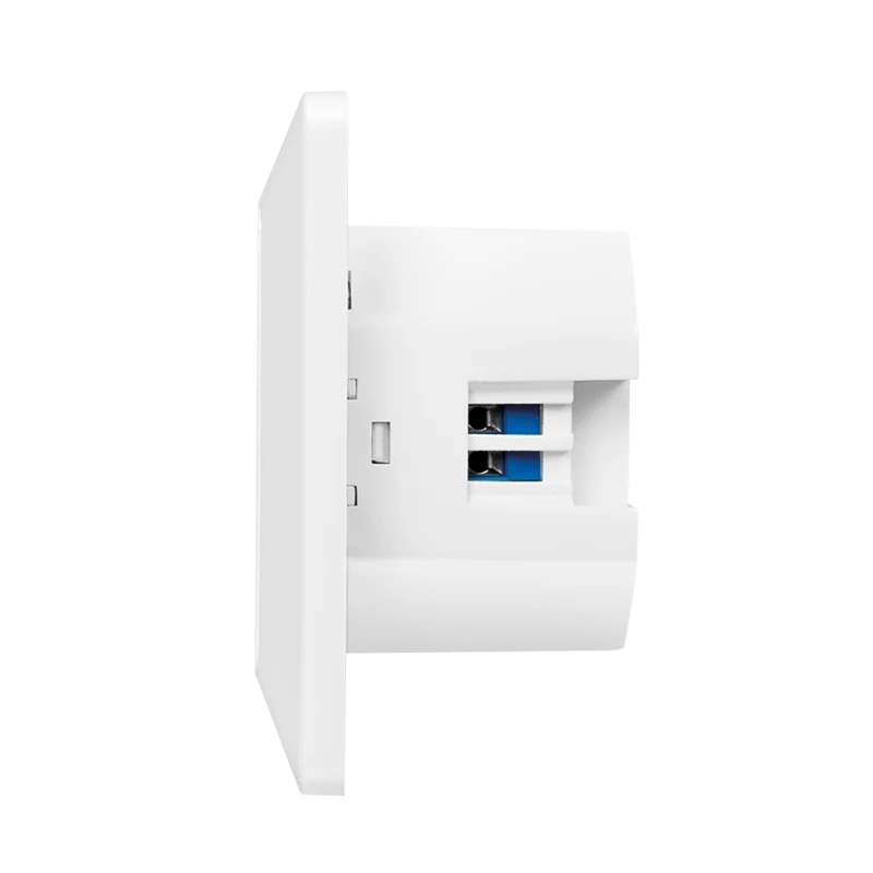 LogiLink Wandsteckdose mit 2-Port-USB-C-Ladegerät, 25W PD