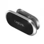 LogiLink Magnetischer Lüftungsdüsen-Halter fürs Auto Silber – 360° Schwenkbar, Neodym-Griff, Universelle Passform
