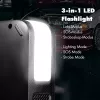 LogiLink PA0358 4-in-1 Auto-Starthilfe Powerbank mit Luftkompressor, 7200 mAh, 200A Startstrom, LED-Taschenlampe