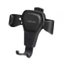 LogiLink AA0164 Universelle Smartphone-Lüftungshalterung fürs Auto, 360° Rotation, Einhandbedienung, Schwarz
