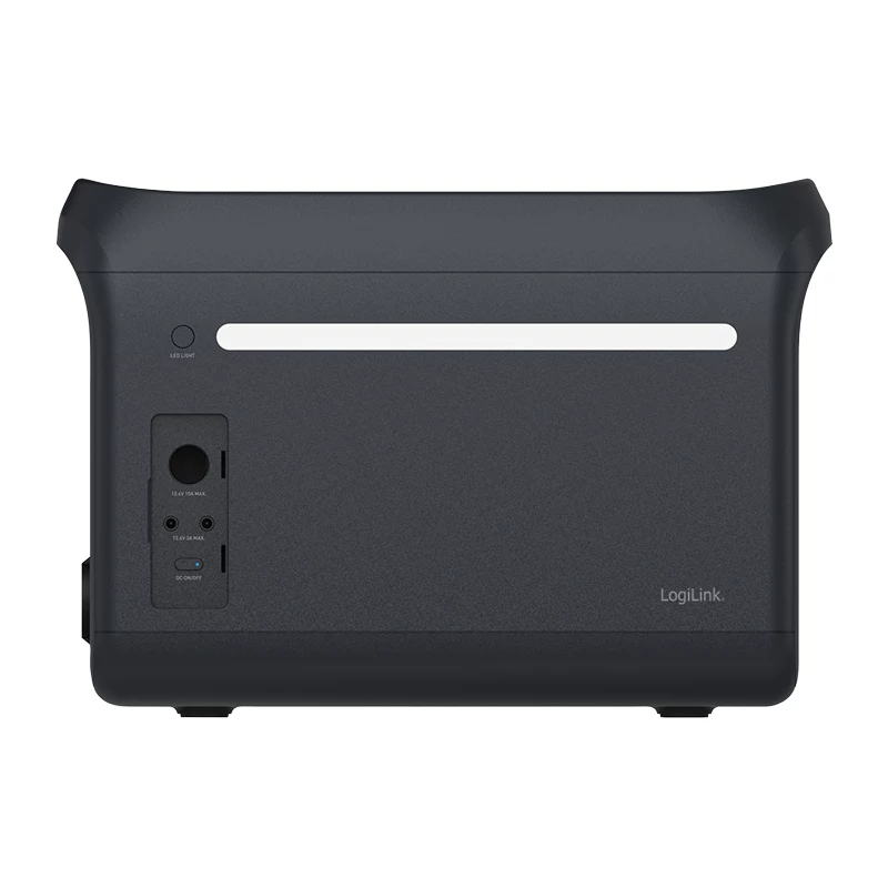 LogiLink PPS1800 tragbare Powerstation, 1800 W, LiFePO4, Tuya-kompatibel