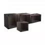 EFB Elektronik BASIC 15U Wandmontage-Netzwerkschrank, 19 Zoll, 450 mm Tiefe, Schwarz RAL 9005