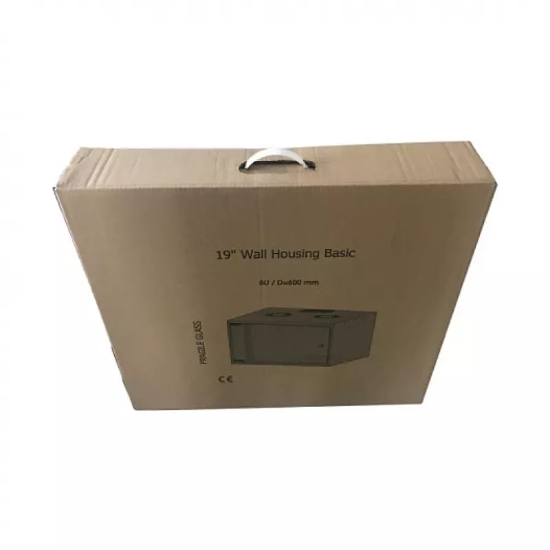 EFB Elektronik BASIC 15U Wandmontage-Netzwerkschrank, 19 Zoll, 450 mm Tiefe, Schwarz RAL 9005
