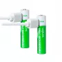 LogiLink LR03RCB2 USB-C wiederaufladbare AAA Li-Ion Akkus, 1,5V, 2er-Pack