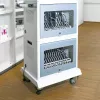 LogiLink SCS0150 Rollwagen-Basis für Multi-Ladestationen und -Schränke, Metall, Grau