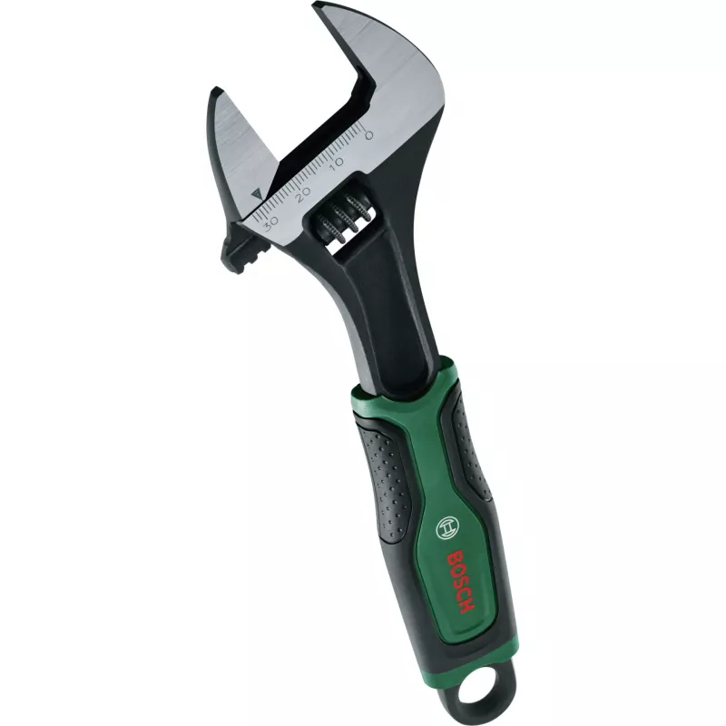 Bosch DIY verstellbarer Schraubenschlüssel 200mm, 8 Zoll Chrom-Vanadium-Stahl