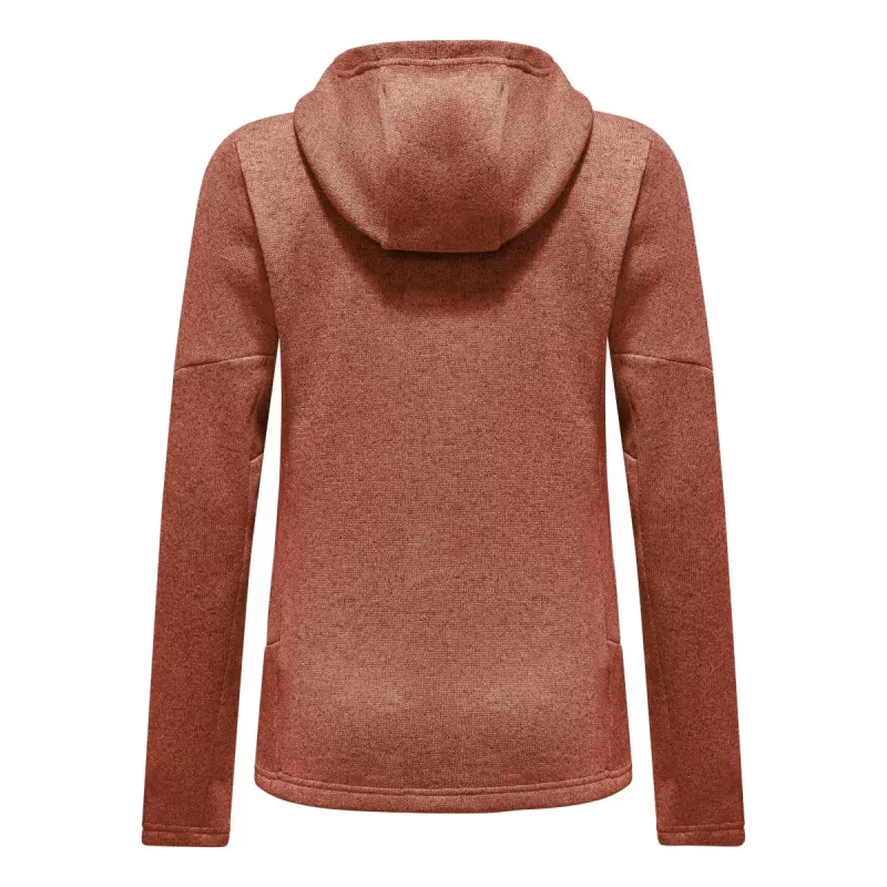 Salewa Puez Rocca PL Kapuzenjacke Damen Etruskisch Rot Größe M