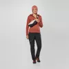 Salewa Puez Rocca PL Kapuzenjacke Damen Etruskisch Rot Größe M