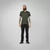 Salewa Puez Melange Dry Kurzarm-T-Shirt - Dark Olive Melange - XL