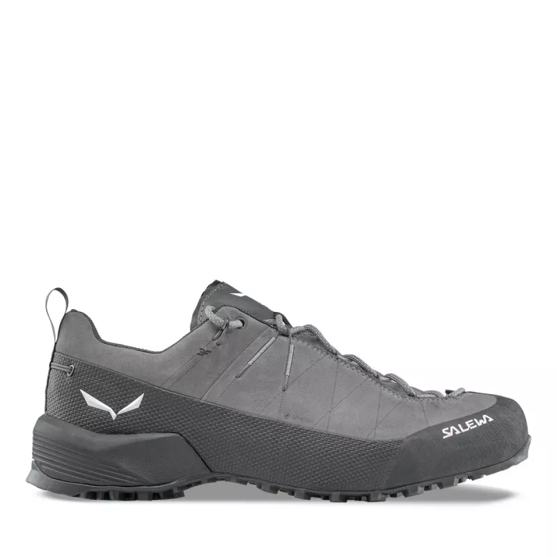 Salewa Wildfire Leather 2 GTX Approach-Schuh Quiet Shade/Schwarz UK 12