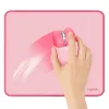 LogiLink Mauspad 220 x 250 mm Pink - Stoffoberfläche, rutschfeste Gummibasis