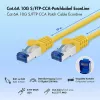 LogiLink Cat.6A S/FTP LSZH Patchkabel, CCA, Gelb, 10 m, EconLine