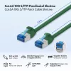 LogiLink Cat.6A S/FTP LSZH Slim Patchkabel, 7,5 m, Grün